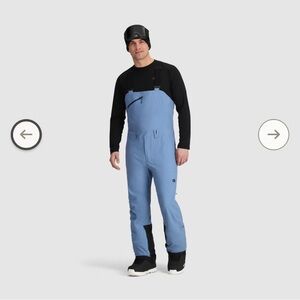 Outdoor Research Carbide Men's Medium Olympic Ski Snow Bib New With Tags
